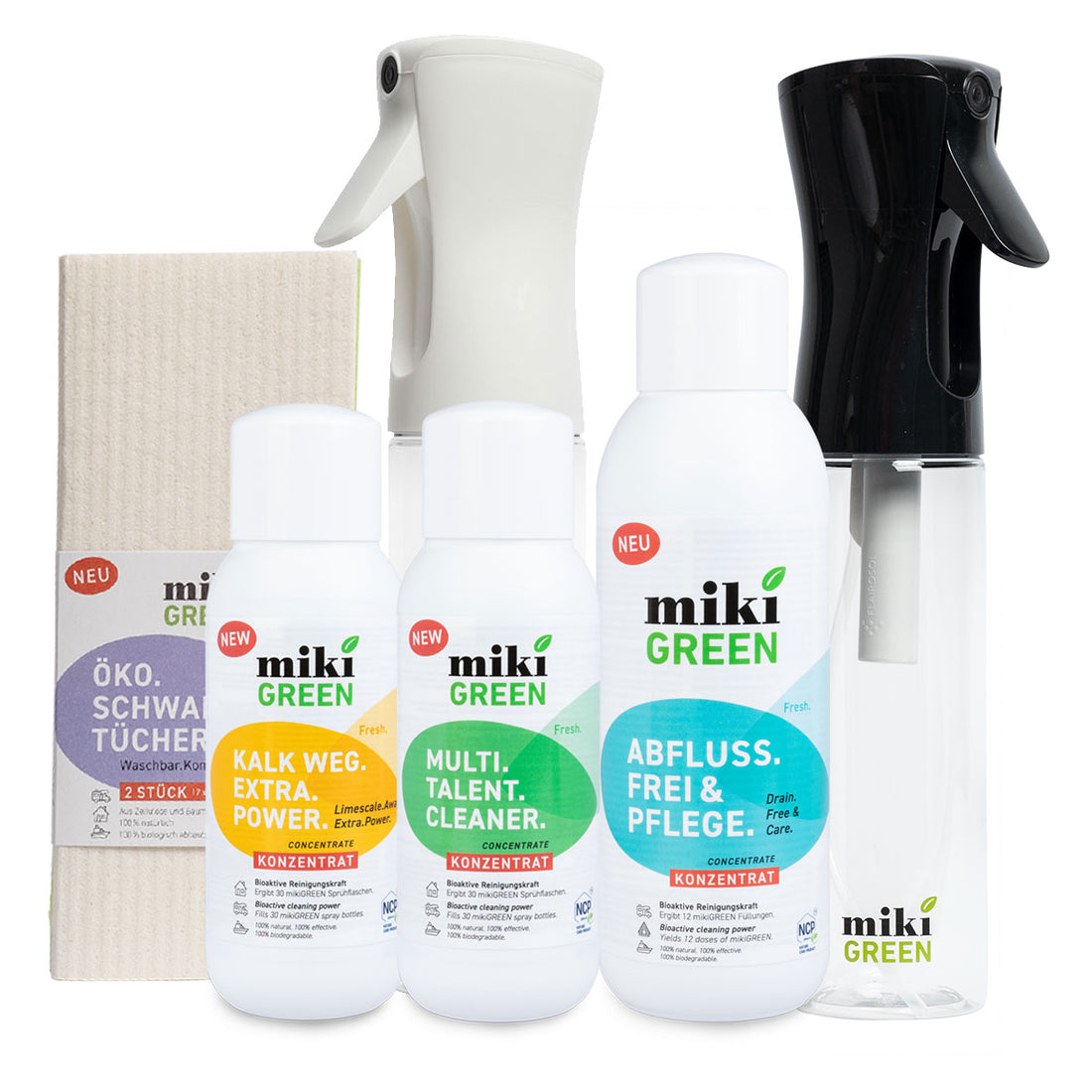 mikiGREEN Home.Starter.Set.Plus. 6-teilig