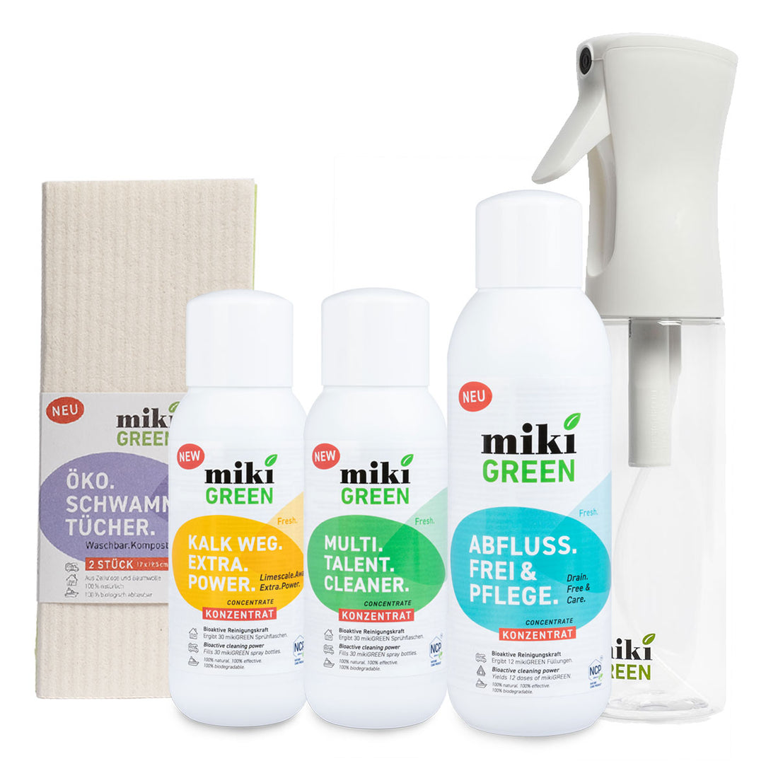 mikiGREEN Home.Starter.Set. 5 parti