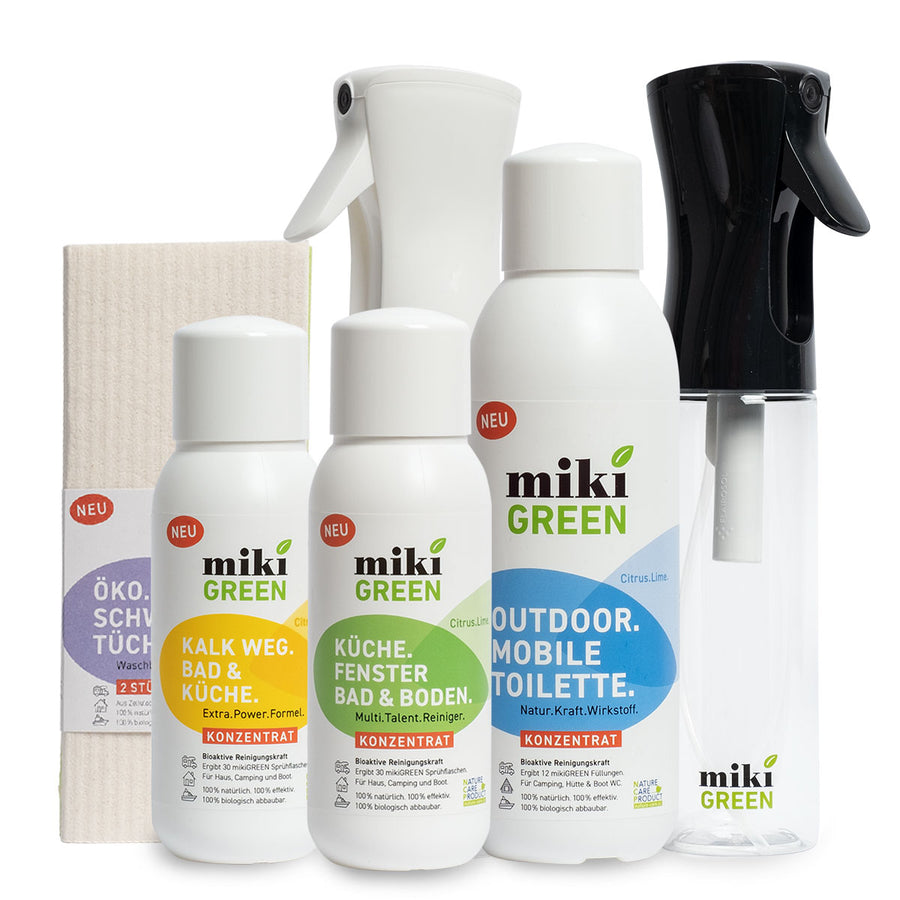 mikiGREEN Outdoor.Starter.Set.Plus. 6-teilig