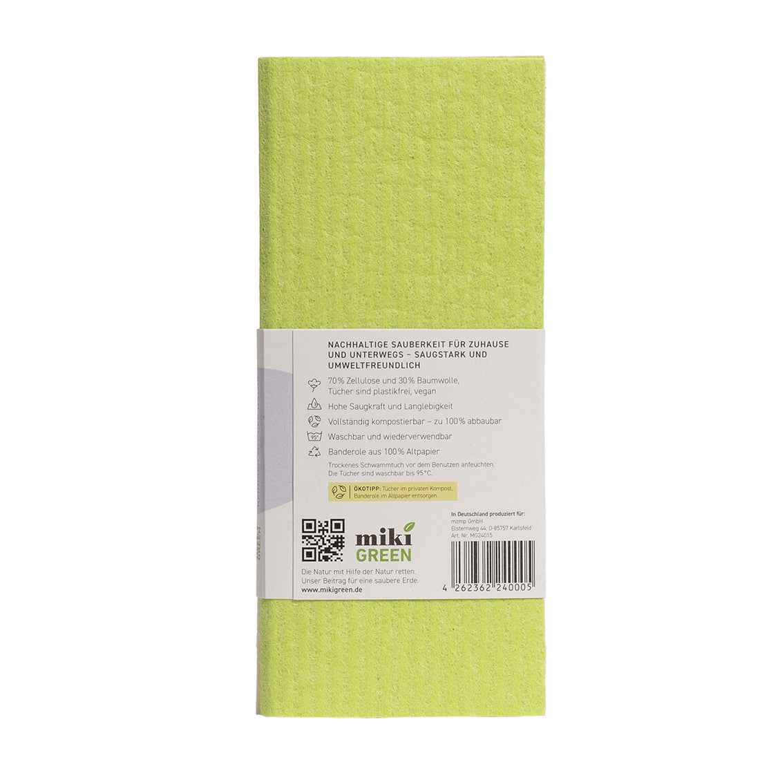 mikiGREEN eco.sponge.cloths.